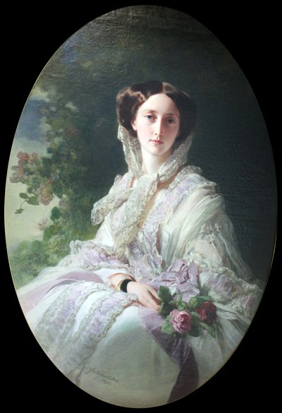 Kronprinzessin Olga von Württemberg (1822 - 1892) de Franz Xaver Winterhalter